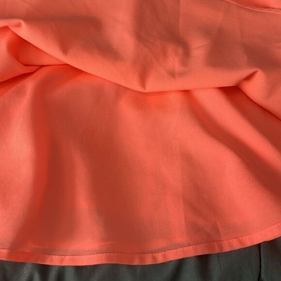 Charlotte Russe Fit and Flare Neon Mini Dress Size XSmall - Picture 7 of 9